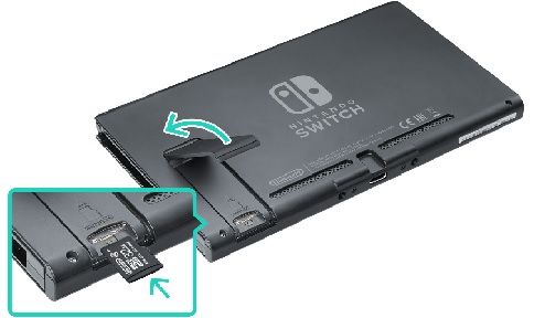 Lecteur de carte Micro SD pour Nintendo Switch, cartouche de jeu
